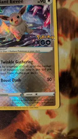 Radiant Eevee SWSH230 SWSH: Sword & Shield Promo Cards Holo - Image 4