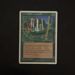 Magic The Gathering Chronicles Concordant Crossroads # Lightly played - Image 1