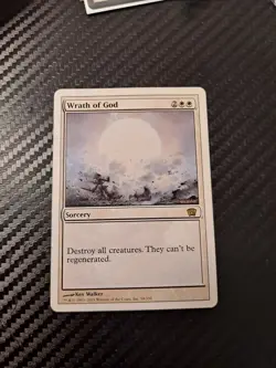 Wizards of the Coast Magic: The Gathering Wrath of God 8th Ed White Rare 58 - Image 1