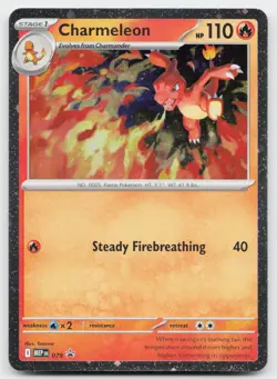 Charmeleon (Cosmos Holo) 079 Holo Promo ME: Mega Evolution Promo Pokemon Holo NM - Image 1