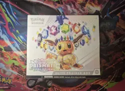 Pokemon Prismatic Evolutions ETB Elite Trainer Box Sealed - Image 1