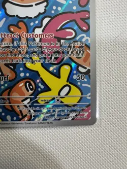 Pokemon TCG Tatsugiri 186/167 IR SV06 Twilight Masquerade Holo ENG - Image 3
