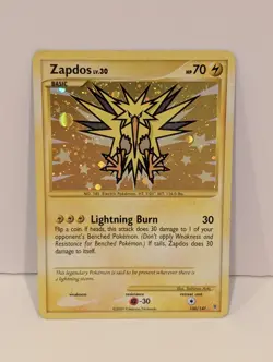 Zapdos 150/147 Supreme Victors Secret Rare Holo English Pokemon TCG - Image 1