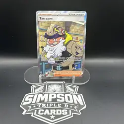Tarragon 116/088 POR Ultra Rare Full Art Holo Trainer-Supporter Pokemon TCG - Image 1
