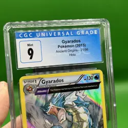 CGC 9 GYARADOS 21 XY ANCIENT ORIGINS HOLO POKEMON - Image 3