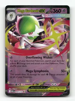 MEGA GARDEVOIR EX MEGA EVOLUTION 060/132 POKEMON NM/M - Image 1