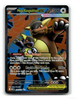Mega Kangaskhan ex 164/132 Ultra Rare Mega Evolution Pokemon Near Mint - Image 1