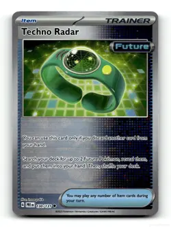 Techno Radar (Poke Ball Pattern) 130/131 Holo Prismatic Evolutions Pokemon NM - Image 1