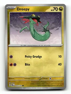 Dreepy (Poke Ball Pattern) 071/131 Holo Common Prismatic Evolutions Pokemon NM - Image 1