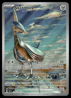 Skarmory 209/191 Illustration Rare Surging Sparks Pokemon NM/M - Image 1