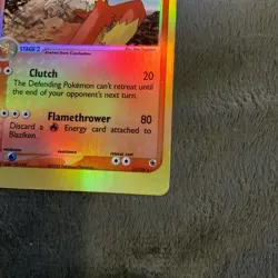 Blaziken 15/109 Reverse EX Ruby and Sapphire - Pokemon Holo Foil Nice! - Image 4