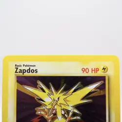 1999 Pokemon TCG Base Set Zapdos Holo Rare 16/102 Wizards - Image 5