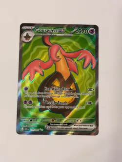 Pokemon Gourgeist ex Ultra Rare 102/086 NM ME04 Chaos Rising Holo - Image 1