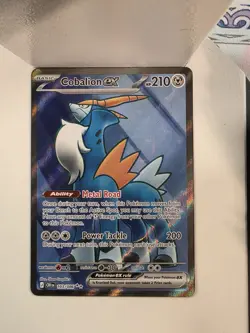 Pokemon TCG Cobalion ex 103/86 Full Art Double Ultra Rare Pokemon Chaos Rising - Image 1