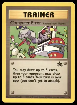 Computer Error 16 Promo Wizards Black Star Promos Pokemon Lightly Played LP - Image 1