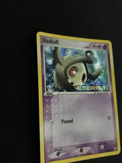 Duskull 46/106 Emerald Stamped Reverse Holo Pokeball Pattern Pokemon - LP (Bent) - Image 2