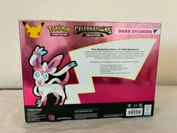 Pokemon TCG: Celebrations Dark Sylveon V Collection Box New Factory Sealed - Image 2