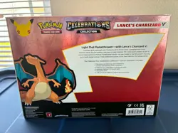 Pokemon TCG Celebrations Collection Lance's Charizard V Box New NISB 820650101625 - Image 2
