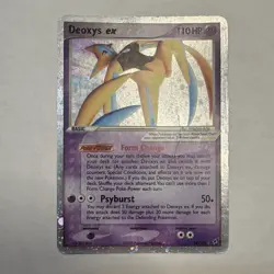 Nintendo Pokemon TCG Deoxys ex 98/107 Deoxys Holo Ultra Rare ENG 2005 HP110 - Image 1