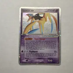 Nintendo Pokemon TCG Deoxys ex 98/107 Deoxys Holo Ultra Rare ENG 2005 HP110 - Image 2