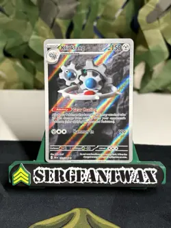Klinklang 141/086 Black Bolt Pokemon TCG Secret Rare Holo NM - Image 1