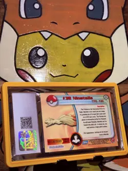 Ninetails 38 Topps Foil 1998 Pokemon Series 1 First Print CGC NM/Mint+ 8.5 - Image 3