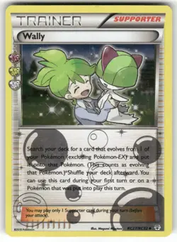Wally RC27/RC32 Uncommon Generations Pokemon Holo Damaged - Image 1
