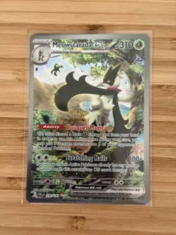 Pokemon TCG Meowscarada EX 256/193 Paldea Evolved Special Illustration Rare Holo - Image 1
