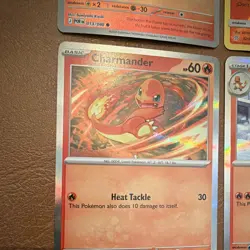 Pokemon TCG Paradox Rift Fire Reverse Holo Lot (6) Charmander/Charmeleon Eng - Image 4