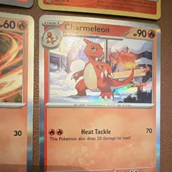 Pokemon TCG Paradox Rift Fire Reverse Holo Lot (6) Charmander/Charmeleon Eng - Image 5