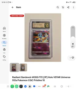 2023 Clefairy 013/034 Charizard & Ho-oh EX Deck Holo CGC 10 Pristine - Image 2