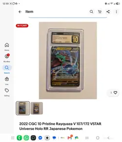 2023 Clefairy 013/034 Charizard & Ho-oh EX Deck Holo CGC 10 Pristine - Image 4