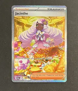 Pokemon Jacinthe 122/088 SIR Full Art Trainer Perfect Order Near Mint - Image 1