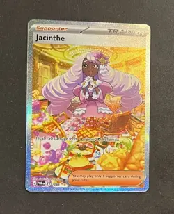 Pokemon Jacinthe 122/088 SIR Full Art Trainer Perfect Order Near Mint - Image 3