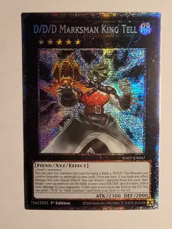 D/D/D Marksman King Tell - Starlight Rare - 1st Edition - RA05-EN047 - Image 1
