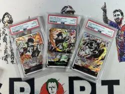2024 ONE PIECE ULTRA DECK THE THREE BROTHERS LUFFY/SABO/ACE PSA10 SEQ SET - Image 1