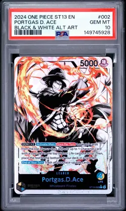 2024 ONE PIECE ULTRA DECK THE THREE BROTHERS LUFFY/SABO/ACE PSA10 SEQ SET - Image 3