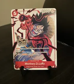 Bandai One Piece Monkey D. Luffy ST01-012 3rd Anniversary Character EN 6000 - Image 1
