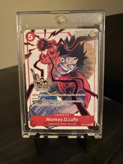 Bandai One Piece Monkey D. Luffy ST01-012 3rd Anniversary Character EN 6000 - Image 3