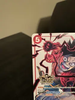 Bandai One Piece Monkey D. Luffy ST01-012 3rd Anniversary Character EN 6000 - Image 4