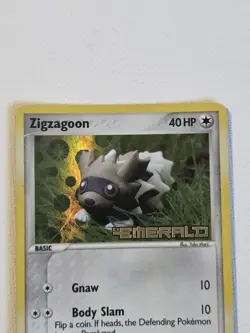 Zigzagoon Ex Emerald Stamped Reverse Holo Common 74/106 2005 - LP Pokemon Card - Image 4