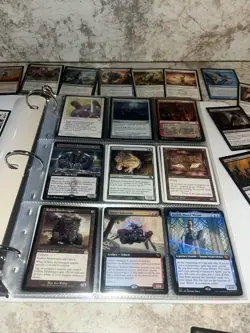 MTG Binder Variety Of Magic The Gathering Cards - Vintage -Onward!+ Mythic/rare! - Image 2