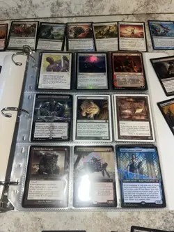 MTG Binder Variety Of Magic The Gathering Cards - Vintage -Onward!+ Mythic/rare! - Image 3
