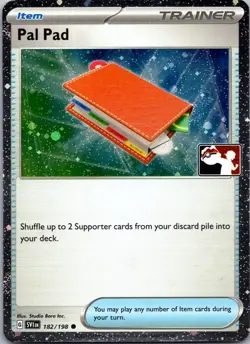 Pal Pad Holo Common Prize Pack Series Cards 182 NM - Image 1
