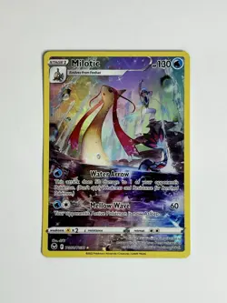 Milotic TG02/TG30 SWSH Silver Tempest Trainer Gallery Full Art Pokemon Card NM - Image 2