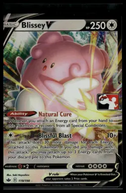 Blissey V Prize Pack Series Cards 119/198 NM - Image 1