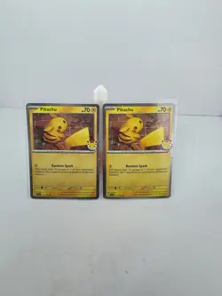 Set Of 2 Pikachu (Pokemon Day 2026) 051/162 Miscellaneous Cards & Products Holo - Image 1