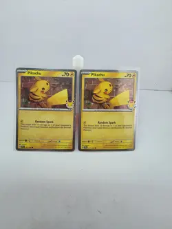 Set Of 2 Pikachu (Pokemon Day 2026) 051/162 Miscellaneous Cards & Products Holo - Image 3