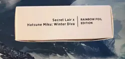 SECRET LAIR X HATSUNE MIKU: WINTER DIVA Rainbow Foil Edition English Sealed New - Image 2