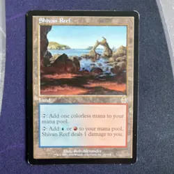 MTG Shivan Reef Apocalypse Regular PLAYED - Image 1
